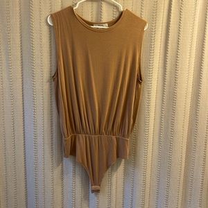 Tan bodysuit
